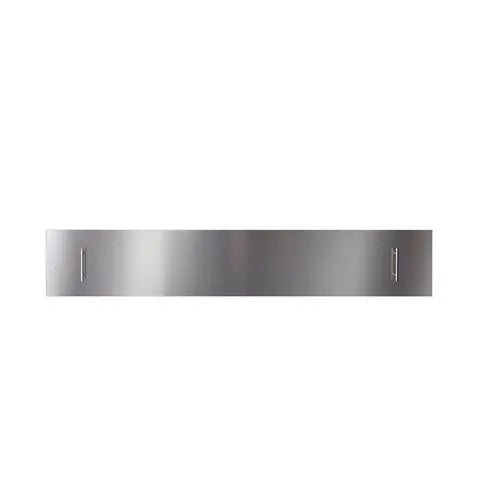 Amantii Stainless Steel Fireplace Outdoor Cover Panoram BI Slim