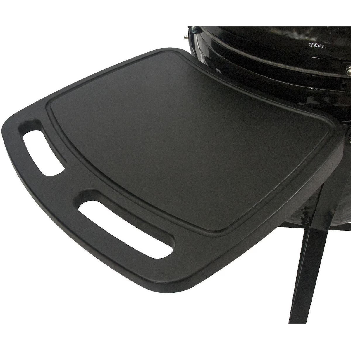 Primo Ceramic Grills Large Oval Ceramic Charcoal All-In-One Kamado Grill Head on Wheeled Cradle