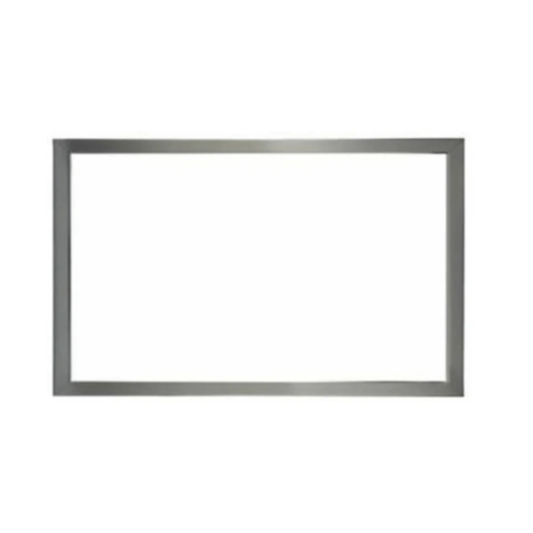 White Mountain Hearth See-Through 40" Beleved Beveled Frame, 1.5-in., Textured Black