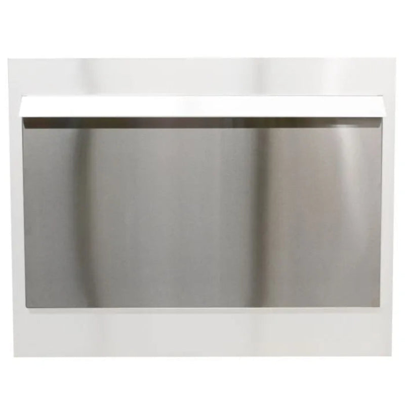 White Mountain Hearth Carol Rose 36" Weather Door, 36-in., Stainless Steel Fam Noble