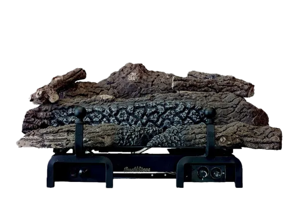 Buck Stove Millivolt Valve Ceramic Logs  Buck Stove