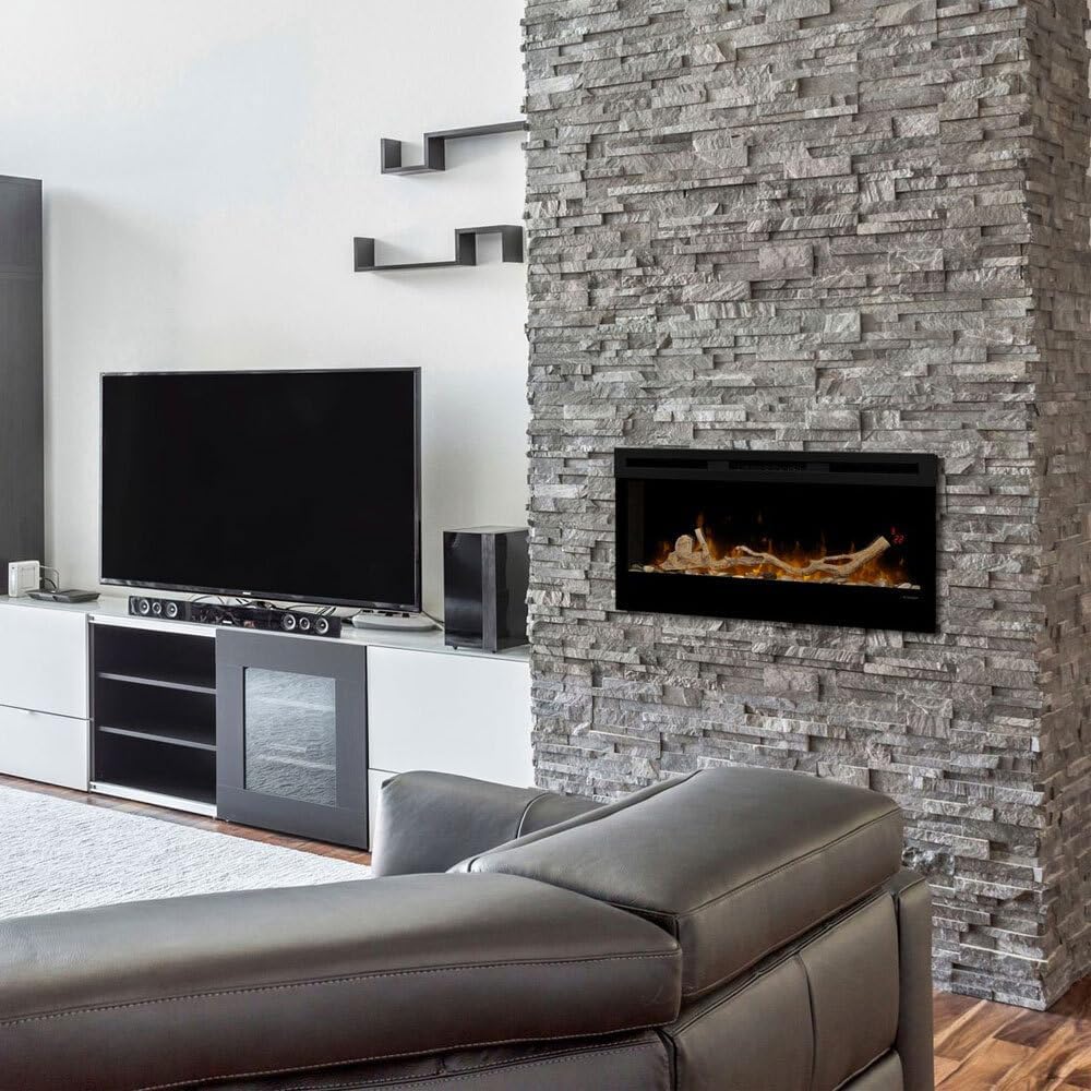 Dimplex Ignite Driftwood and River Rock Ember Bed  Fam Noble
