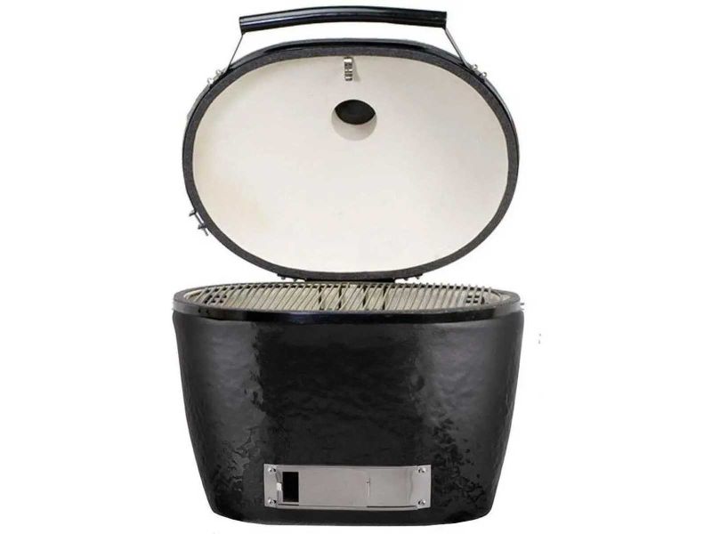 Primo Ceramic Grills Oval XL 4000 Series Charcoal Grill/Smoker  Primo Ceramic Grills