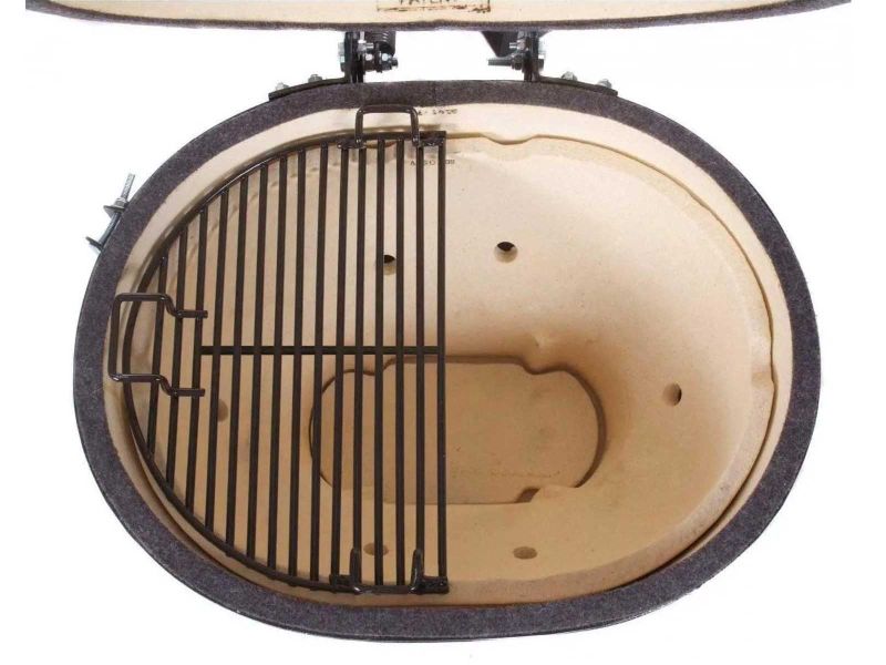 Primo Ceramic Grills Oval XL 4000 Series Charcoal Grill/Smoker  Primo Ceramic Grills