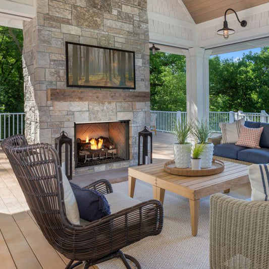 Majestic Vesper 36" Natural Gas Outdoor Vent Free Gas Fireplace