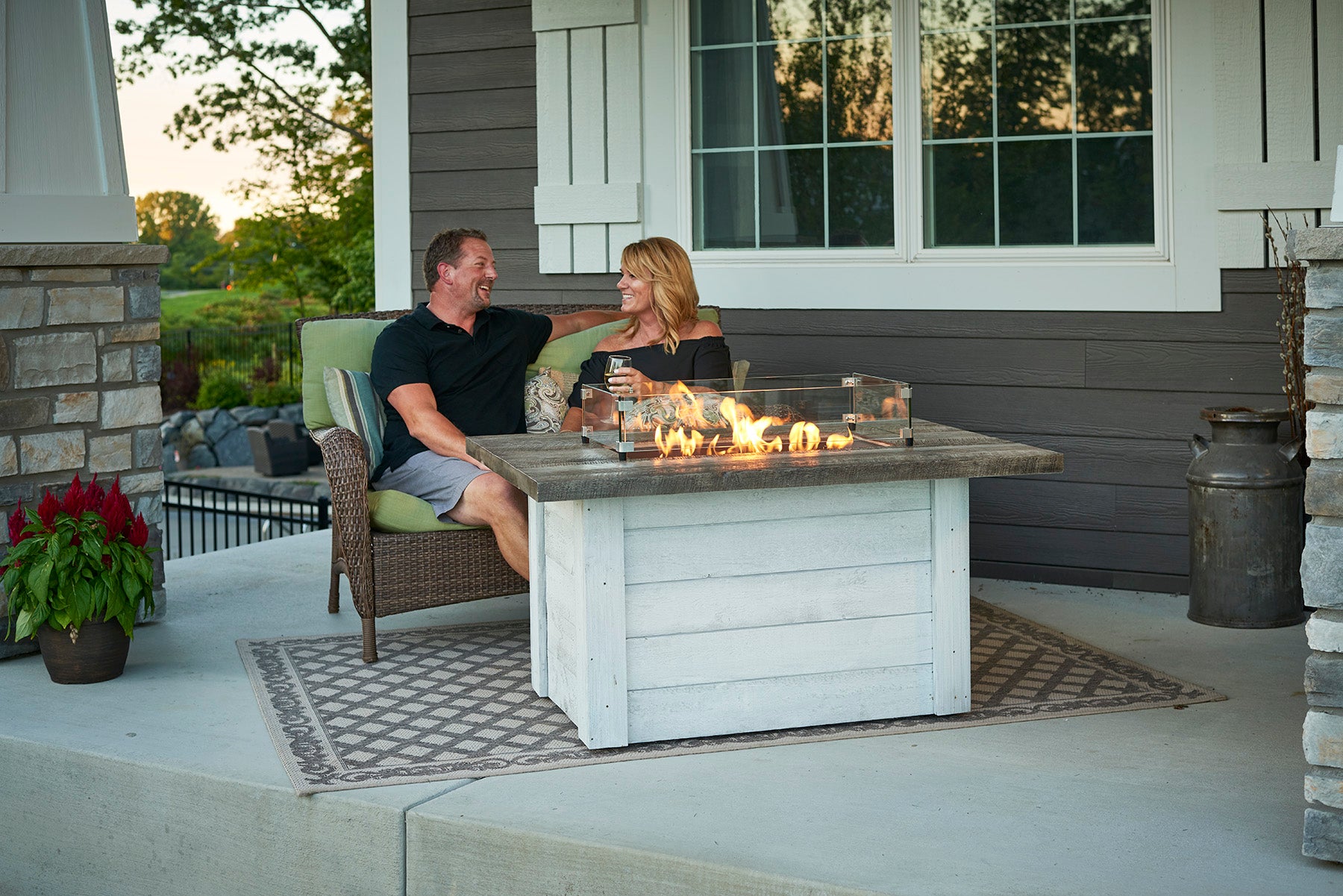 Outdoor GreatRoom Alcott Fire Table  Outdoor GreatRoom