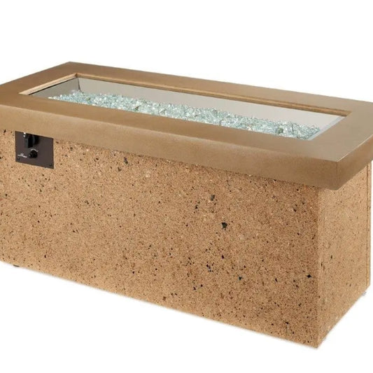 Outdoor GreatRoom Brown Key Largo Fire Table