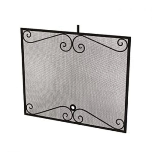 American Fyre Designs Black Scroll Screen 8255-BL