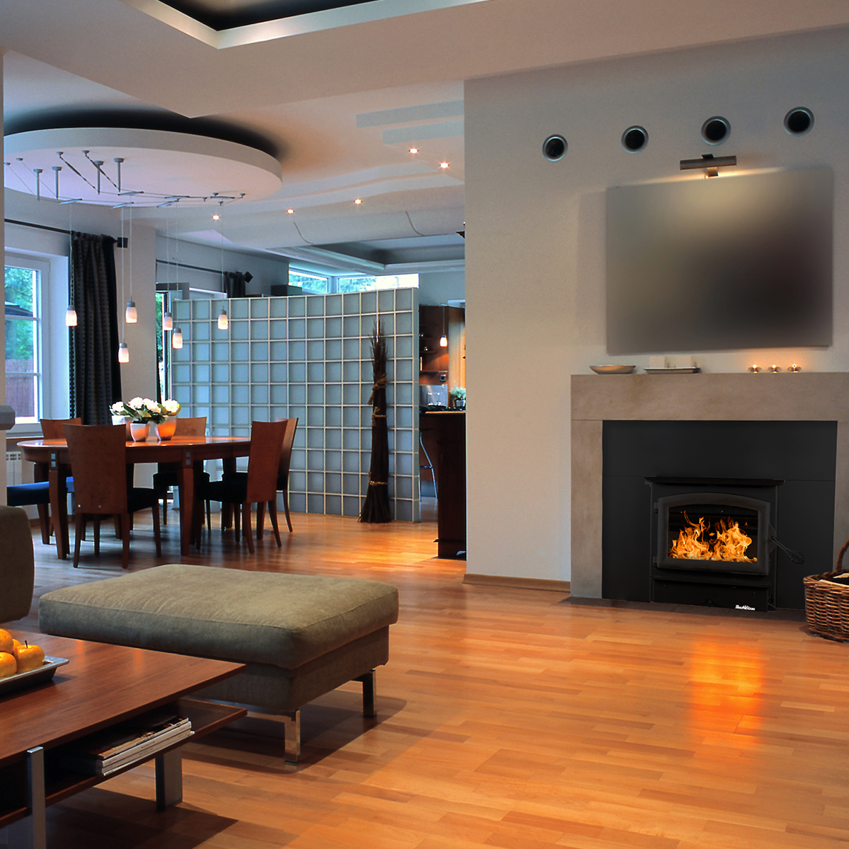 Buck Stove Model 21 - Non-Catalytic & Blower Assembly Standard  Buck Stove