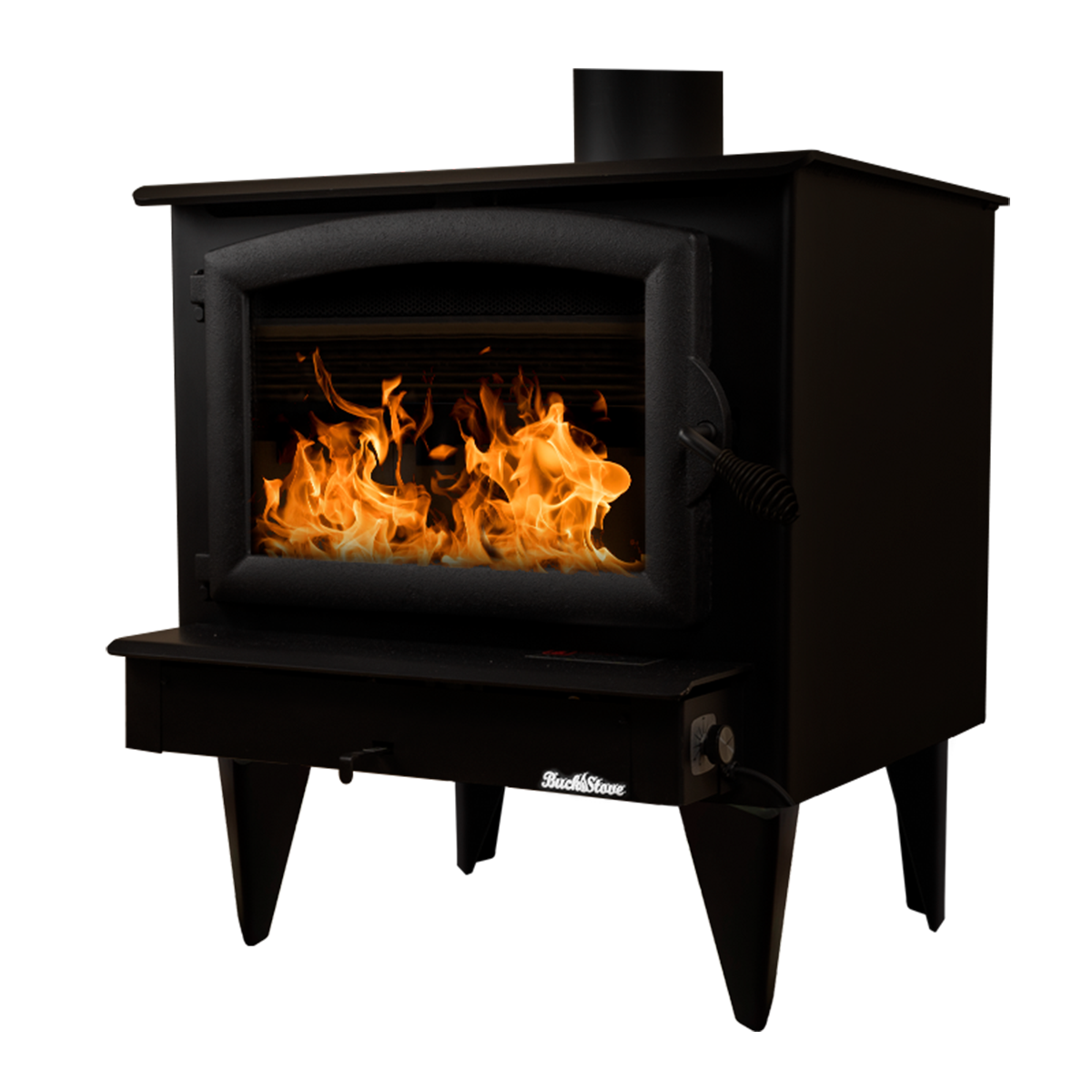 Buck Stove Model 74 - Non-Catalytic & Blower Assembly Standard  Buck Stove