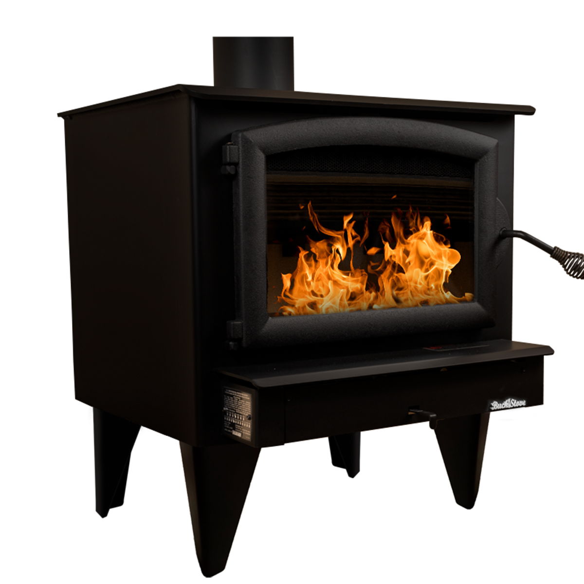 Buck Stove Model 74 - Non-Catalytic & Blower Assembly Standard  Buck Stove