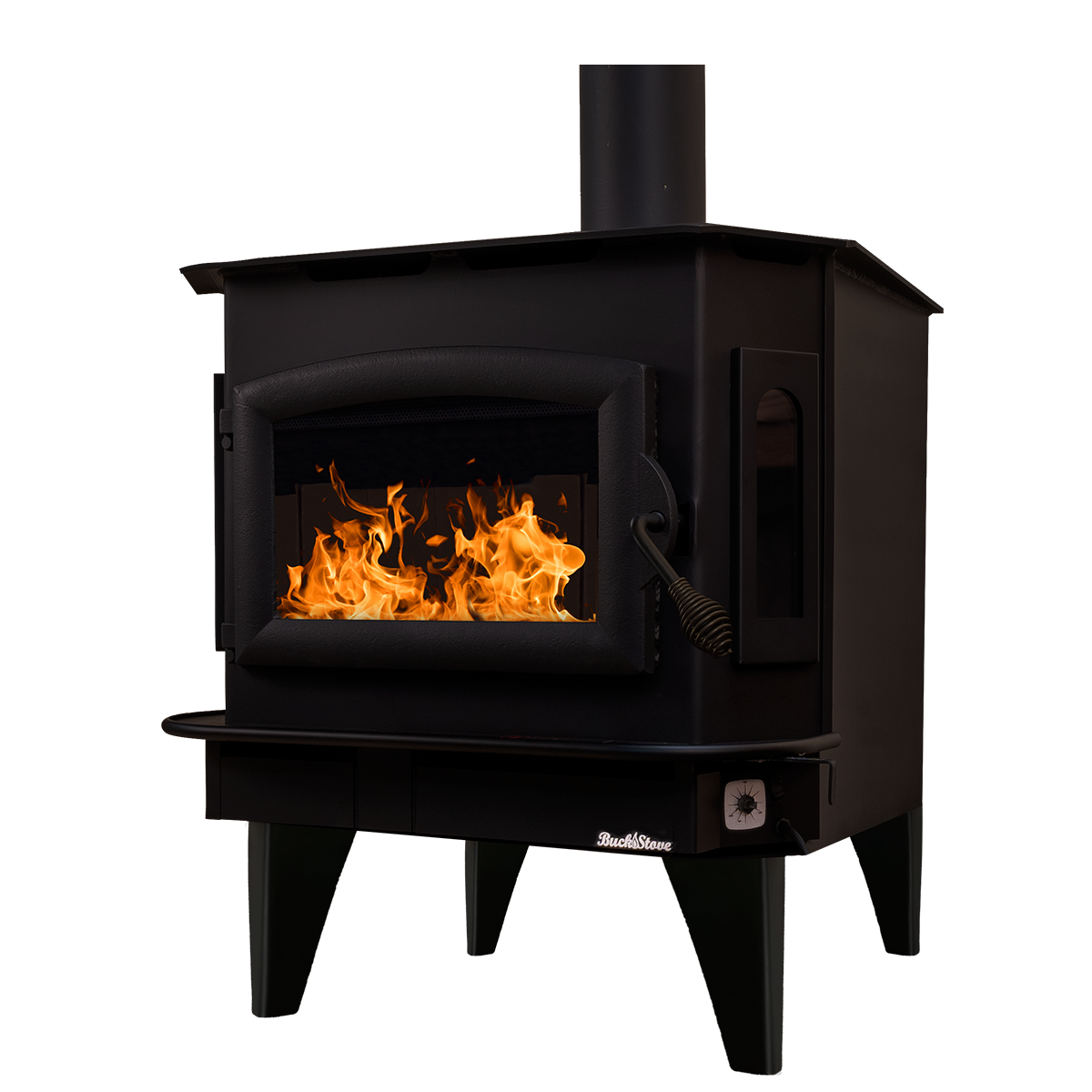 Buck Stove Bay Series Model 81 - Non-Catalytic & Blower Assembly Standard  Buck Stove