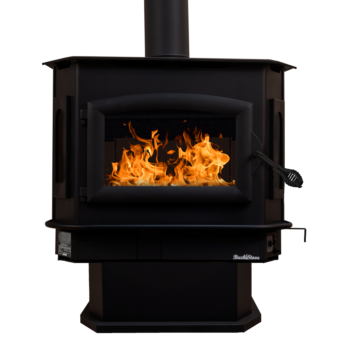 Buck Stove Bay Series Model 81 - Non-Catalytic & Blower Assembly Standard  Buck Stove