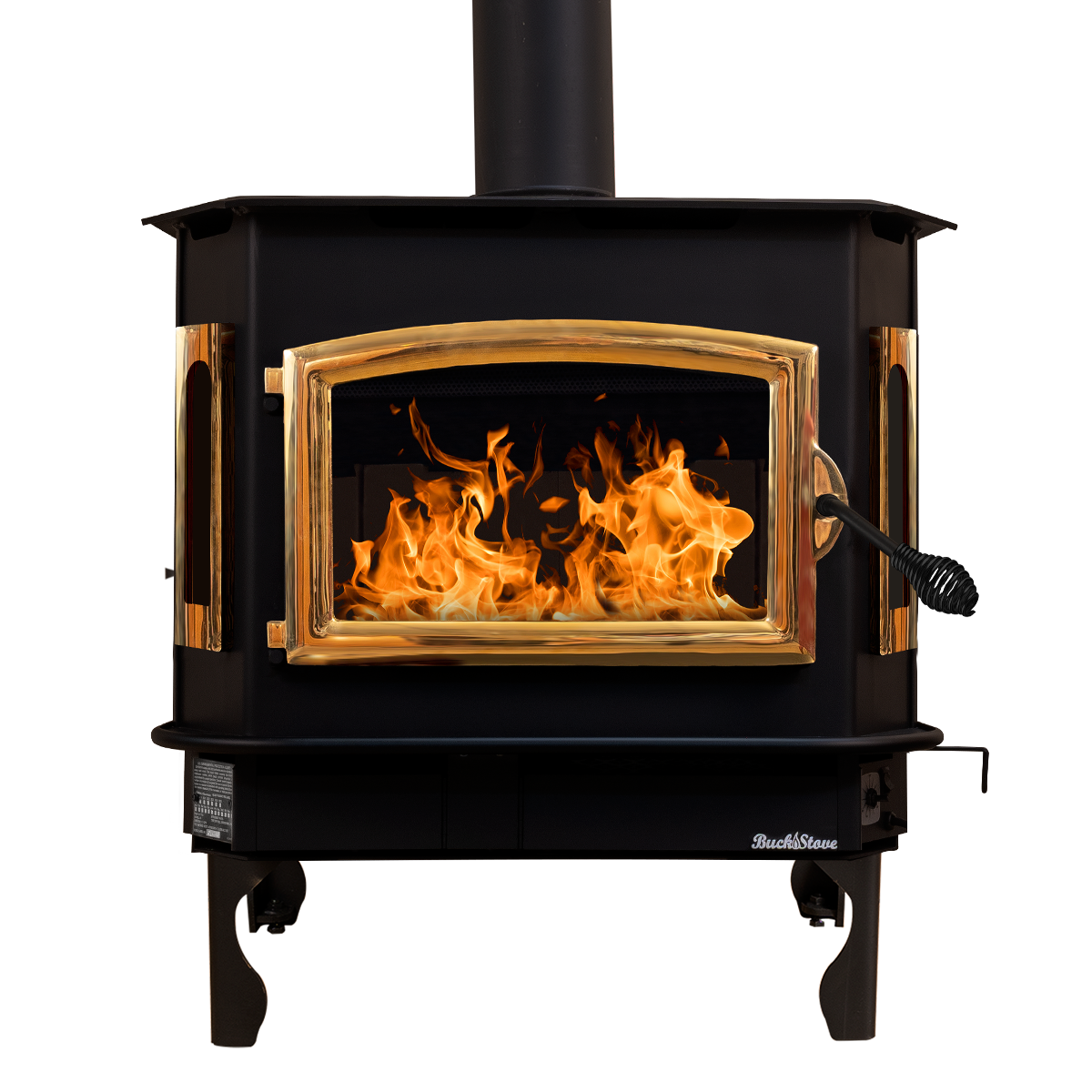 Buck Stove Bay Series Model 81 - Non-Catalytic & Blower Assembly Standard  Buck Stove