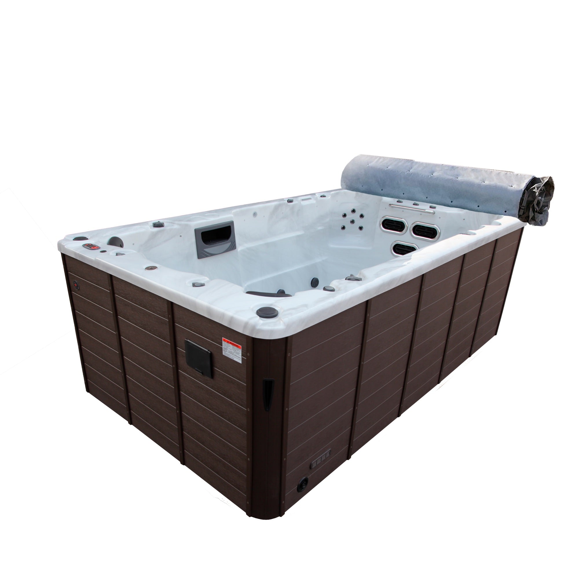 Canadian Spa Company St. Lawrence 13ft 12-Person 39-Jet Swim Spa  Canadian Spa Company