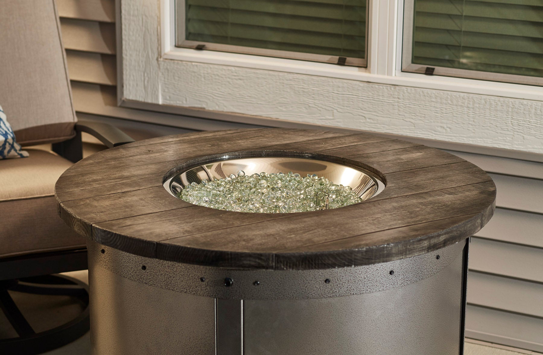 Outdoor GreatRoom Edison Fire Table  Outdoor GreatRoom