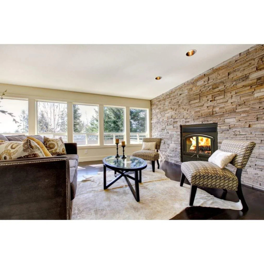 Empire Stove St. Clair 4300 Series Wood Burning Fireplace  Empire Stove