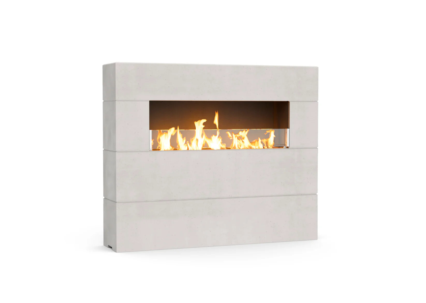 American Fyre Designs Milan Tall Linear Fireplace