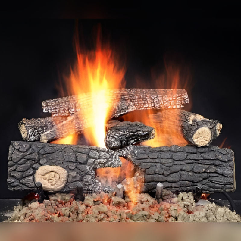 Majestic Fireside Realwood Gas Log Set  Fam Noble