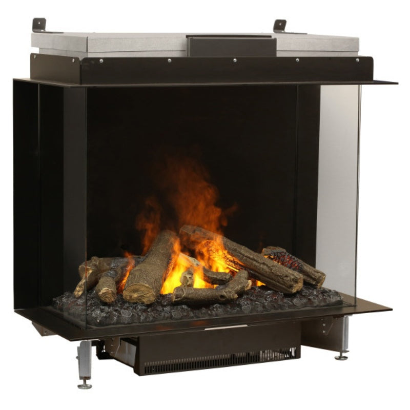 Faber E-MATRIX 3226B Faber Firebox, Electric Vapour, 3 Sided Bay Style
