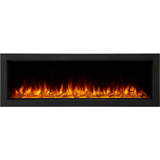 SimpliFire Forum Outdoor Electric Fireplace  SimpliFire
