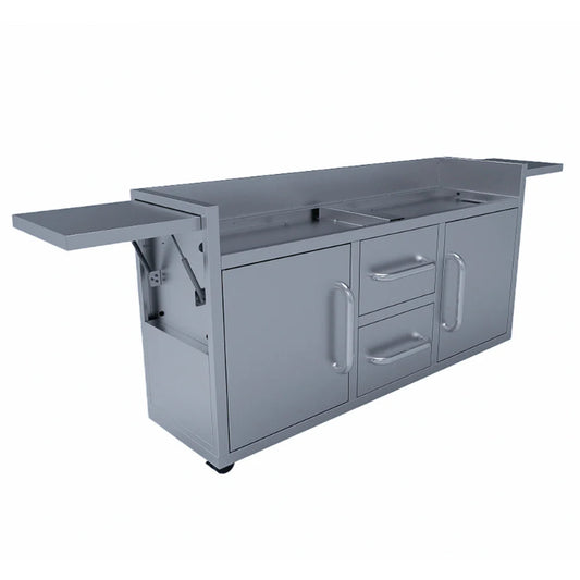 Le Griddle Stainless Steel Cart for the Grand Texan
