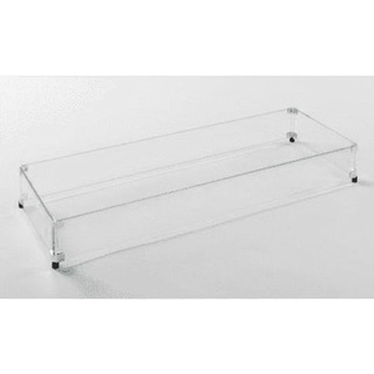 The Outdoor GreatRoom 12" x 24" Rectangular Glass Wind Guard