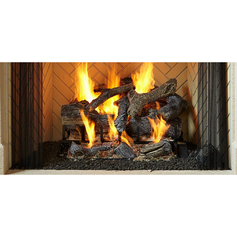 Majestic 24" Grand Oak Log Set - 11pcs, 3 Tier  Fam Noble