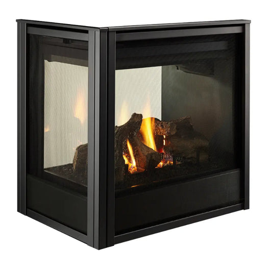 Majestic Pier 36" Direct Vent Multi Sided Gas Fireplace with IntelliFire Touch Ignition, Natural Gas