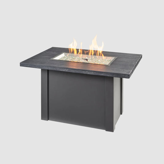 Outdoor Greatroom Stone Grey Havenwood Gas Fire Table