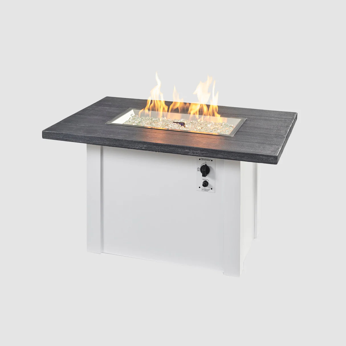 Outdoor Greatroom Stone Grey Havenwood Gas Fire Table