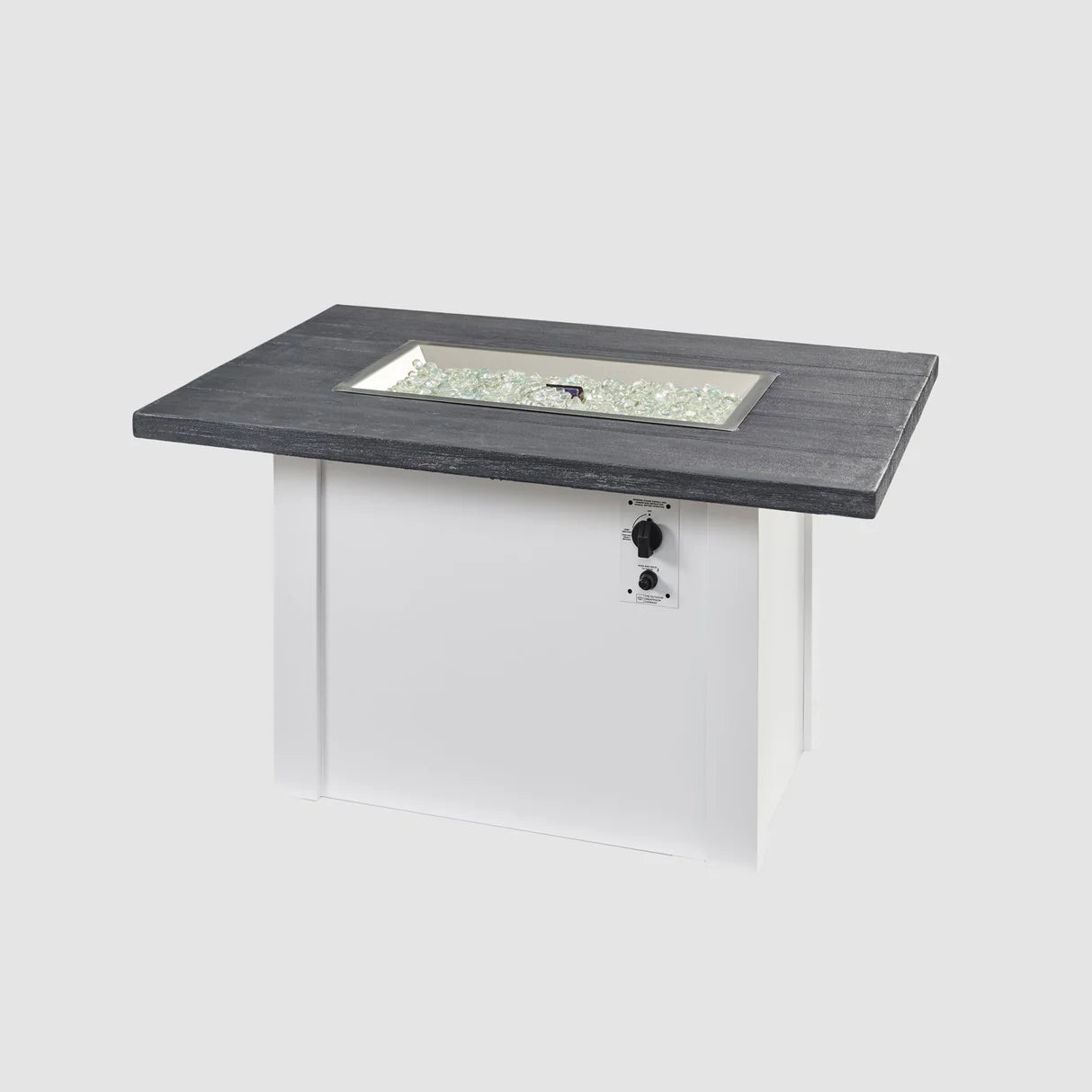 Outdoor Greatroom Stone Grey Havenwood Gas Fire Table  Outdoor GreatRoom