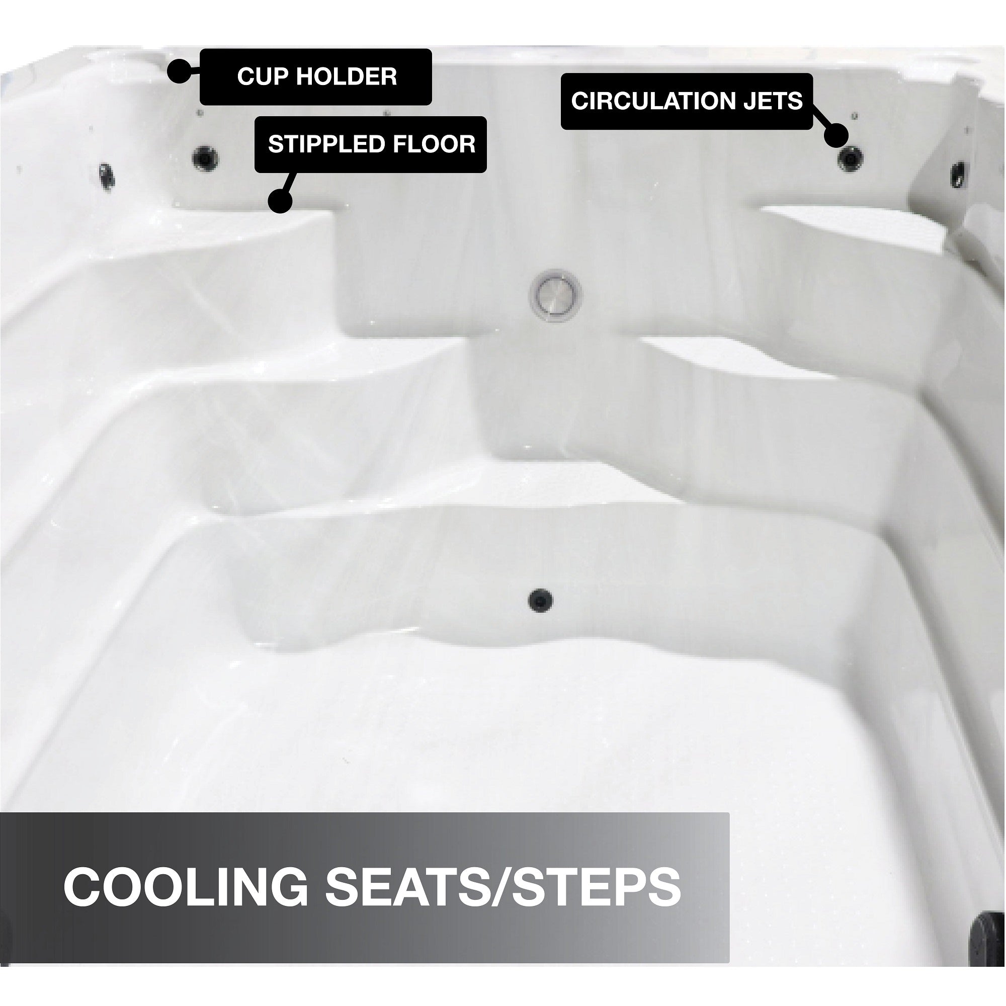 Canadian Spa Company St. Lawrence 20ft 17-Person 73-Jet Swim Spa  Canadian Spa Company