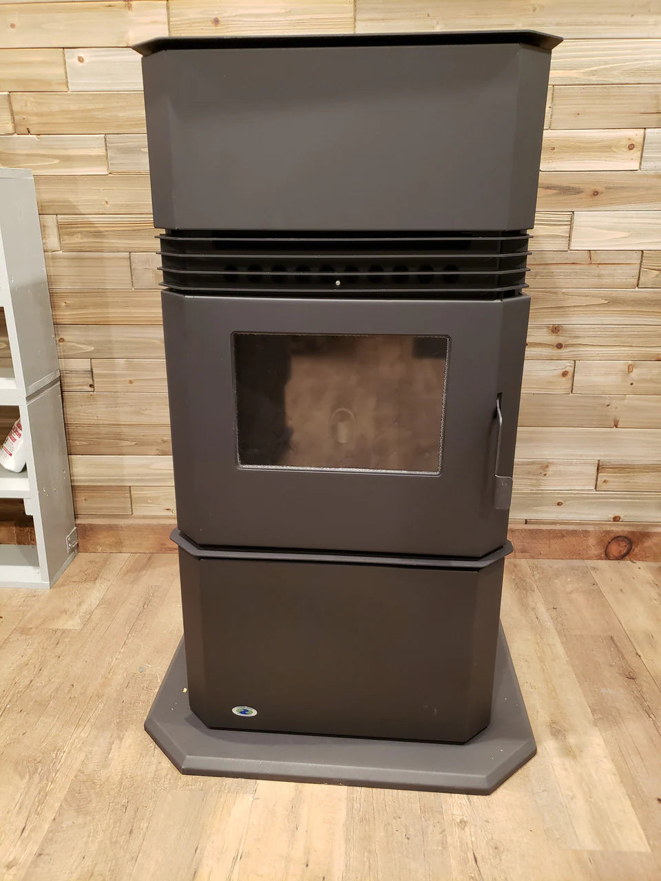Hudson River Stove Works Kinderhook Freestanding Pellet Stove  Fam Noble