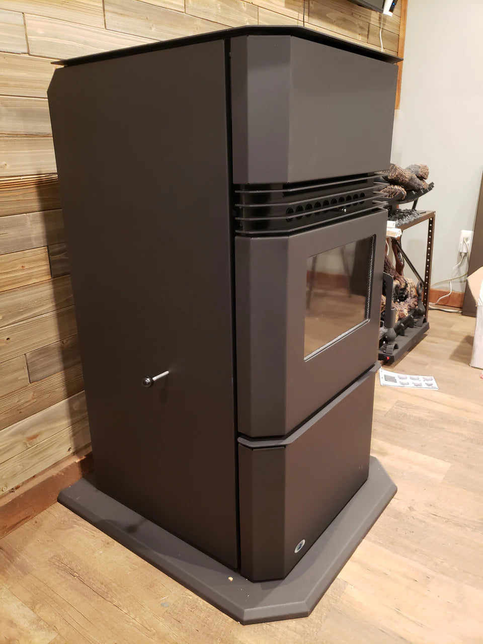 Hudson River Stove Works Kinderhook Freestanding Pellet Stove  Fam Noble