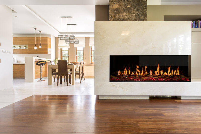 Modern Flames Orion Multi HelioVision Linear Electric Fireplace  Modern Flames