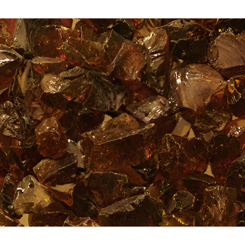 Majestic Crushed Glass Media - Amber  Fam Noble
