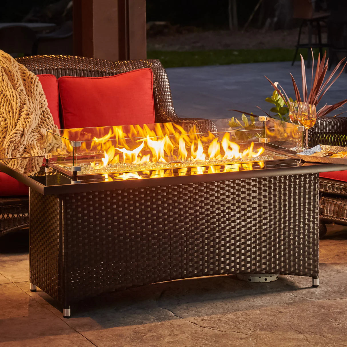 Outdoor GreatRoom Balsam Montego Fire Table  Outdoor GreatRoom