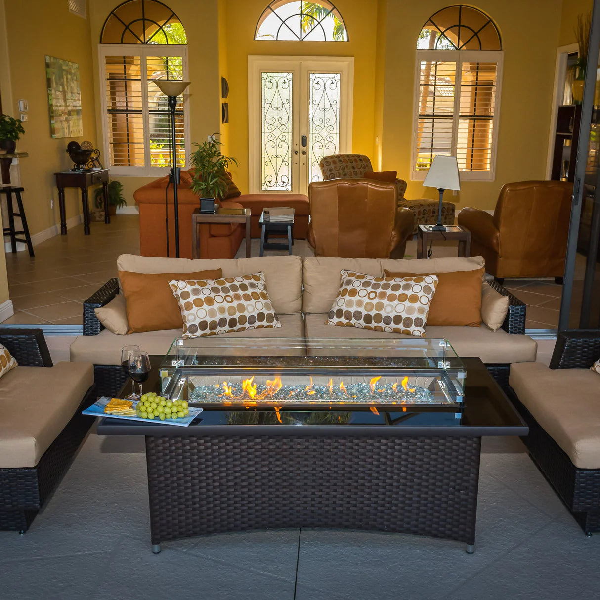 Outdoor GreatRoom Balsam Montego Fire Table  Outdoor GreatRoom