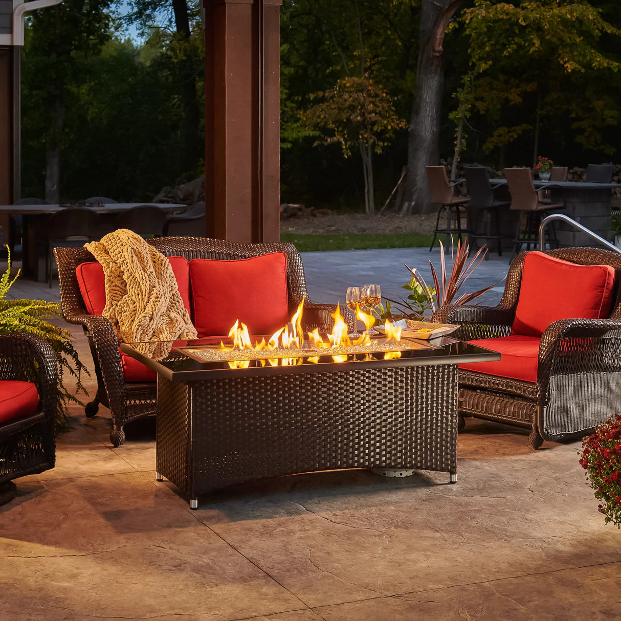 Outdoor GreatRoom Balsam Montego Fire Table  Outdoor GreatRoom