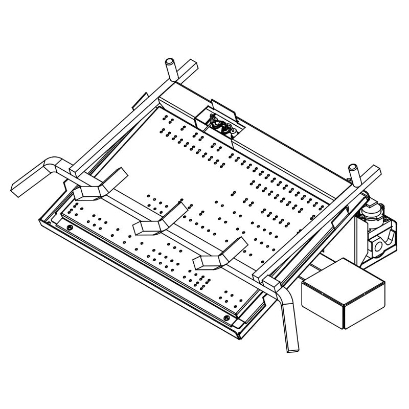 Majestic 30" Radiant Vented Burner Assembly IPI w/remote N.G.  Fam Noble