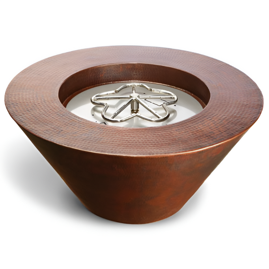 HPC Fire Copper Bowl Series – Hammered Mesa Model