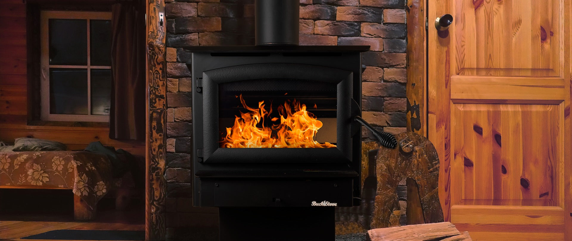 Buck Stove Model Zero Clearance 21 Non-Catalytic  Buck Stove