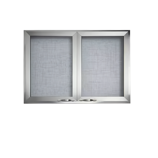Majestic Mesh Door 36" Vesper Stainless Steel Mesh Cabinet Style Doors