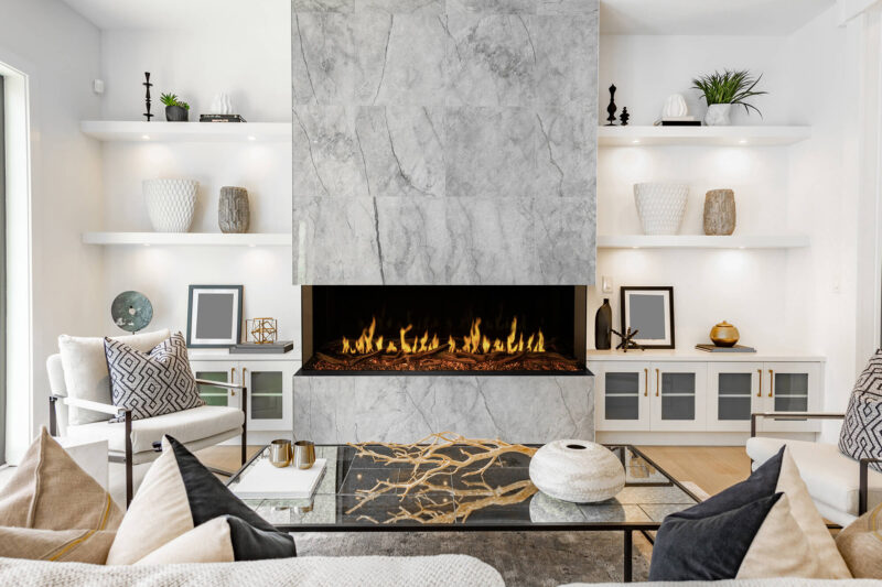 Modern Flames Orion Multi HelioVision Linear Electric Fireplace  Modern Flames