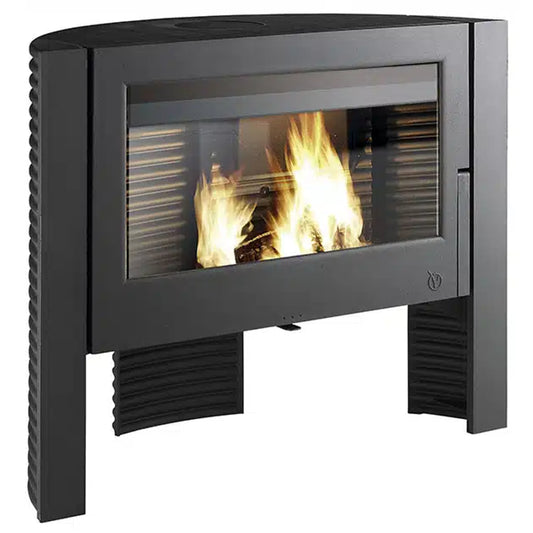 Invicta Itaya Grey (Anthracite) Freestanding WoodStove
