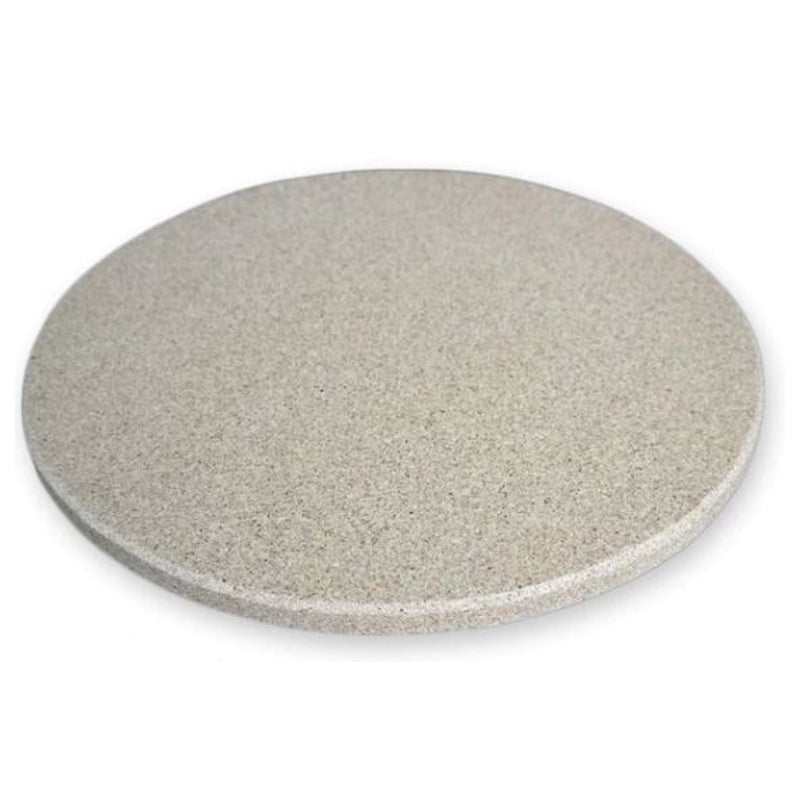Primo Ceramic Grills Primo 19" Natural Finish Round Fredstone Baking Stone for Oval XL  Fam Noble