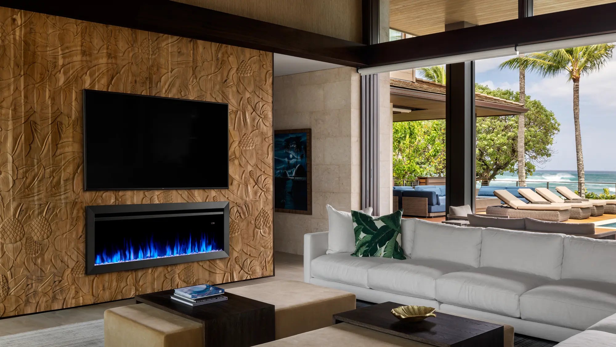 Simplifire Allusion Slim Electric Fireplace  SimpliFire