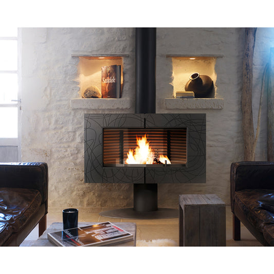 Invicta Symphonia 6115-44 Grey (Anthracite) Top Flue