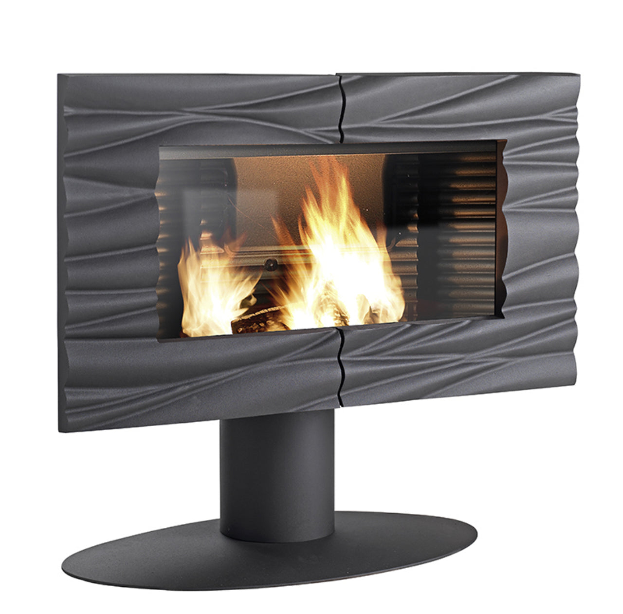 Invicta Theia (Anthracite) Freestanding WoodStove  Invicta